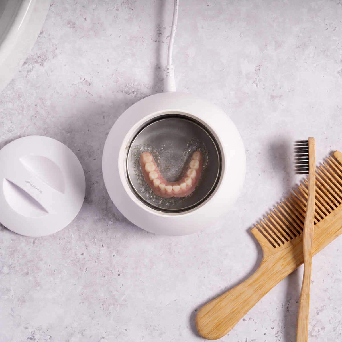 DenturePod™ Ultrasonic Denture Cleaner