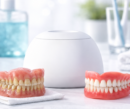DenturePod™ Ultrasonic Denture Cleaner