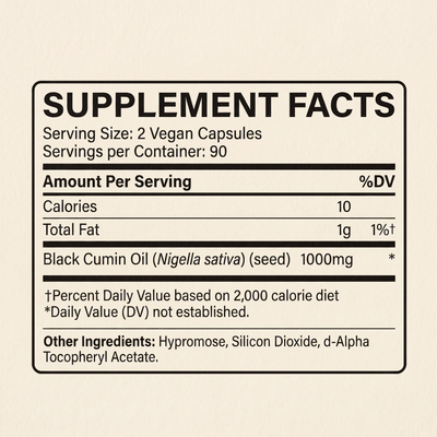 Elystria Black Seed Oil