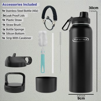 Elystria Stainless Steel WaterBottle